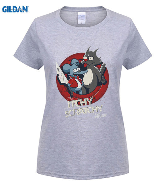 Itchy & Scratchy Men's Women T-Shirt - OliverFace