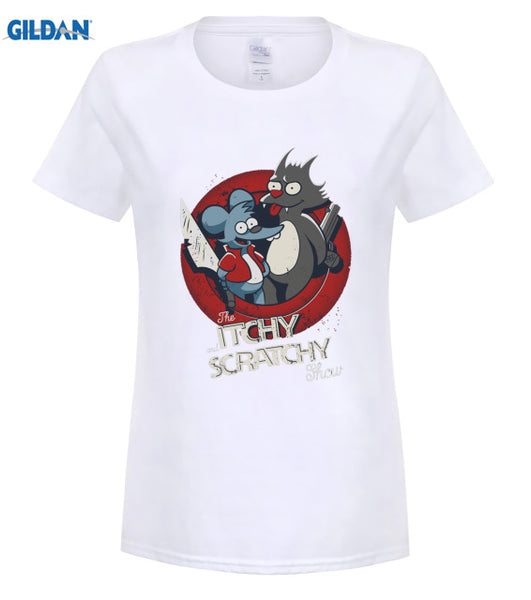 Itchy & Scratchy Men's Women T-Shirt - OliverFace